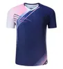 Novos Uniformes de Badminton Personalizados para Esportes ao Ar Livre, Resistentes ao Desgaste, Secagem Rápida, Manga Curta, Uniformes de Badminton para Treino e Competição de Adultos