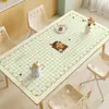 Mantel Dopamina 2026 Estilo Nuevo Mantel Mantel para Mesa de Café Impermeable a Prueba de Aceite Sin Lavar Resistente al Calor Protector de Mesa