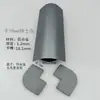 Porta-cartões 18mm placa sem furo liga de alumínio protetor de canto de cama arco armário vitrine armário de TV trailer cama suspensa