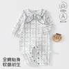 Mameluco de Bebé Puro Algodón Clase A Ropa para Bebé de Un Año Recién Nacido Primavera y Otoño Mameluco Sin Costuras Suave y Amigable con la Piel