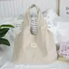 Bolso de Hombro a Cuadros Fresco y Sencillo Estilo Ins para Mujer, Bolso de Axila Casual de Gran Capacidad, Bolso Tote para Estudiantes para el Trayecto Diario