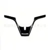 Adequado para modificação de decoração do volante Chevrolet Cruze, adesivo decorativo de emblema do volante Cruze Trax faixa brilhante