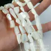 Miçangas Irregulares em Formato de Milho e Feijão de Madrepérola para DIY Pulseira Colar Decoração de Cortina de Porta Acessórios