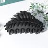 Versión coreana de horquilla de hojas mate multicolor combinable práctica para la parte posterior de la cabeza moño placa para el cabello clip de agarre para mujer adorno para la cabeza al por mayor