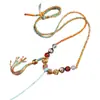 Nova Corda de Thangka Tecida à Mão com Cordão Estilo Étnico Pingente Vintage Cordão de Pescoço Xizang