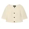 Venta al por mayor 2026 Primavera Nuevo Suéter de Punto Casual Holgado Corto Estilo Europeo y Americano para Mujer 61658