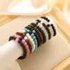Amazon Pulsera de Piedra Natural Ojo de Tigre Ágata Caliente Tejida Acero Inoxidable Pulsera Magnética de Pareja Amor al por Mayor