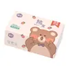 Caixa a Granel com 30 Pacotes de Guardanapos Florais e Papel de Seda para Uso Doméstico, Atacado, Polpa de Madeira Natural Espessada de 5 Camadas