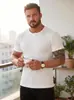 Polo Esportivo Casual Listrado Masculino Novo Estilo Verão 2026 com Botões para Amazon e AliExpress, Atacado do Fabricante