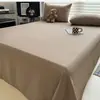 Sábana de Algodón Lavado Clase A Pieza Única Algodón Puro Set de Tres Piezas Funda de Almohada para Cama Individual/Doble de Dormitorio Modelo Nuevo 2026 3