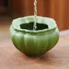Balde de Água Cerâmico com Padrão de Tangerina Pequena do Fabricante para Uso Doméstico, Acessórios para Chá, Recipiente de Resíduos de Chá de Alta Qualidade