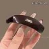 Novo Acessório de Cabelo Presilha Banana com Laço 2026, Estilo Universitário Presilha Mágica para Rabo de Cavalo Alto para Mulheres, Presilha de Garra Exquisita e Sofisticada