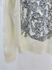 Ropa de Mujer de Alta Gama Estilo Europeo Shenzhen Nanyou Suéter de Cachemir Suave con Bordado Pesado Estilo Chanel en Stock