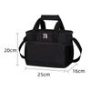 Bolsa Térmica Grande para Uso Externo Transfronteiriça Portátil para Piquenique Bolsa de Almoço Diagonal Bolsa Térmica de Tecido Oxford Bolo