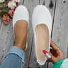 Novedad Primavera/Verano 2026 Zapatos Planos Versátiles Cómodos Transfronterizos para Mujer Zapatos Planos Simples de Punta Redonda para Mujer Uso en Exteriores