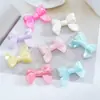 Agujero Recto Chapado Color Macarrón Agujero Vertical Corbata de Moño DIY Joyería con Cuentas Colgante para Coche Llavero Cadena para Teléfono Decoración