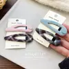 Pinza para el Cabello de Cuadros Dulce para Chica Coreana Pinza Bb Moda Estilo Universitario Pin Lateral con Letra Pin para Flequillo Accesorio para el Cabello Tocado para Mujeres