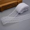 [40 cores] renda elástica bilateral feita à mão DIY para roupas cortina sofá acessórios de renda para costura 4,5cm
