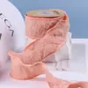 Fita de renda tramada com fio enrugado, laço de fita, acessórios de cabelo, material DIY, flor, embalagem de presente, fita de fio rabo de peixe
