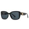 2023 Nuevas gafas de sol poligonales transfronterizas, modernas y retro con encanto para tiro callejero, 9126