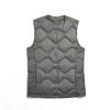 Chaleco Ligero de Plumón para Hombre 2024 Otoño e Invierno Nueva Moda Cálido Combinable Mediana Edad y Adulto Mayor para Usar Debajo Relleno Interior
