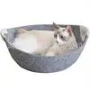 Nido para gato Pan de Primavera y Verano casa para gato nido para mascota desmontable y lavable Ropa de cama para casa de gato de Cuatro Estaciones casa para gato nido para gato