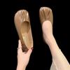 Zapatos de Abuela Flats para Mujer 2025 Nuevo Estilo Coreano Versátil Zapatos de Maternidad Antideslizantes Suela Suave Flats Zapatos de Frijol de Moda para Cuatro Estaciones