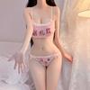 1200 lencería sexy para mujer uniforme lindo sucio pasión de tres puntos chica rosa japonesa traje divertido libre