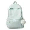 Mochila de Viaje para Niña Estilo Coreano Ins Mori Dulce y Suave con Alto Atractivo Estético, Mochila Bordada Floral Estilo Universitario para Estudiantes de Secundaria
