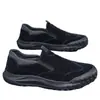 2026 Novos Sapatos de Segurança para Trabalho Masculinos Botas de Couro Impermeáveis de Cano Curto Antiderrapantes Resistentes ao Desgaste Respiráveis Casuais para Trabalho ao Ar Livre