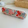 Nueva Bolsa de Lápices Bordada Hecha a Mano de Boutique Bolsa de Lápices Floral Bolsa de Almacenamiento Bolsa de Almacenamiento para Papelería Bolsa de Lápices de Algodón Bolsa de Cosméticos