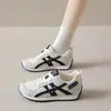 Zapatos Nuevos Estilo Coreano para Papá para Mujer Verano 2025 Zapatos Deportivos Casuales para Estudiantes Suela Gruesa Aumentadores de Altura Jcf230