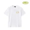 Marca Americana da Moda Corteiz Estampa de Navio de Cruzeiro Alcatraz Camiseta Casual Esportiva Solta de Manga Curta para Casal
