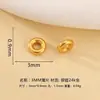 Pulseras de Perlas, Separadores Delgados de Perlas, Accesorios de Plata 925, Materiales para Accesorios DIY de Plata Pura Chapada en Oro