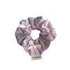 Scrunchie Xadrez Fresco e de Alta Qualidade para Meninas, Elástico de Cabelo Versátil para Rabos de Cavalo e Coques, Corda de Cabelo