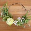 Anillo semi-anillo de peonía de boda vainilla flor artificial decoración del hogar ramo de flores decoración de pared transfronteriza CF01178