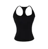 Atacado de Roupas Femininas Transfronteiriças Estilo Europeu e Americano Moda Nova Primavera 2026 Versátil Gola U Cor Sólida Top Regata Elástico