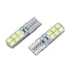 Luz LED para carro novo T10 2835 12SMD silicone epóxi destaque LED luz de placa de licença luz de posição luz de porta