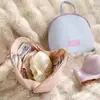 Bolsa de Almacenamiento para Ropa Interior, Bolsa para Guardar Calcetines, Organizador de Ropa Íntima de Viaje Tres en Uno, Esencial Portátil para Empacar