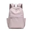 Mochila de doble hombro de tela Oxford para mujer, moda versátil, ligera, pequeña, bolsa escolar para damas, gran capacidad, moderna, para la universidad, el trabajo, el día a día