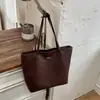 Bolsa Grande de Ombro Estilo Coreano Simples Transfronteiriça para Mulheres 2026 Novo Estilo Portátil para o Dia a Dia Bolsa Tote Moda Casual