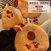 Lindo Capibara Toalla de Mano para Limpiar Suave y Cómoda para Colgar Lindo Cocina Absorbente Espesado Inodoro Dibujos Animados Paño de Mano