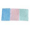 Paño de Limpieza de Cocina Espesado con Fuerte Absorción de Agua, Borde Rayado, Paño de Cocina de Coral para Limpieza del Hogar, Almohadilla Depuradora Antiadherente para Grasa