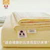 2026 Novo Modelo Grau A Fio Bouclé Nuvem Dupla Camada Gaze Lençol de Cama Conjunto de Três Peças Peça Única Lençol de Cama Algodão Bouclé (com