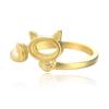 Anillo de Plata de Ley 925 Vacío Gatos Sha Anillo de Oro Sha Anillo de Oro Sha Anillo de Oro Sha Anillo de Oro Sha Artesanía de Oro Jaspe de Abeja Jade Anillo de Piedra de Jade Sha Mujeres