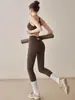 Roupa Esportiva Plus Size para Mulheres Gordas 2026 Nova Roupa de Yoga Fitness Corrida Roupa Esportiva Pilates Treinamento Deslumbrante