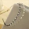 Venta directa de fábrica, diadema de estilo coreano con alambre de acero, diadema de moda con perlas y diamantes para mujer