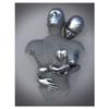 Pintura nórdica em spray pintura decorativa figura de metal sala de estar pendurada pintura novo mural chinês HD corredor núcleo de pintura decorativa