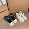 Nuevos Zapatos de Lona de Caña Alta con Suela Gruesa Estilo Retro para Niñas, Nuevas Zapatillas Casuales Transpirables de Verano que Aumentan la Altura, Nicho Nuevo