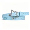 Cinto de Estrela Infantil Moda Feminina Cós Sem Furos para Meninas Decoração Doce para Vestidos Jeans Cós Feminino